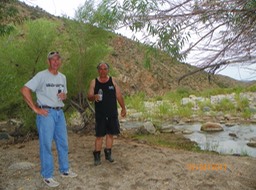 7-4-11  John & Dominic at Trout Creek